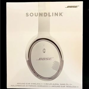 Bose SoundLink Around-Ear Wireless Headphones II - White Brand New